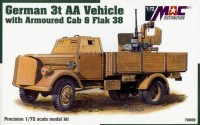 Opel Blitz 3t Armoured Cab with Flak 38