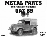 GAZ 69 Amplion (Metal Parts)