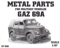GAZ 69A (Metal Parts)