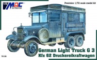 German Light Truck G3 Kfz 62 Druckereikraftwagen